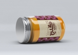 طراحی بسته‌بندی عسل گنج